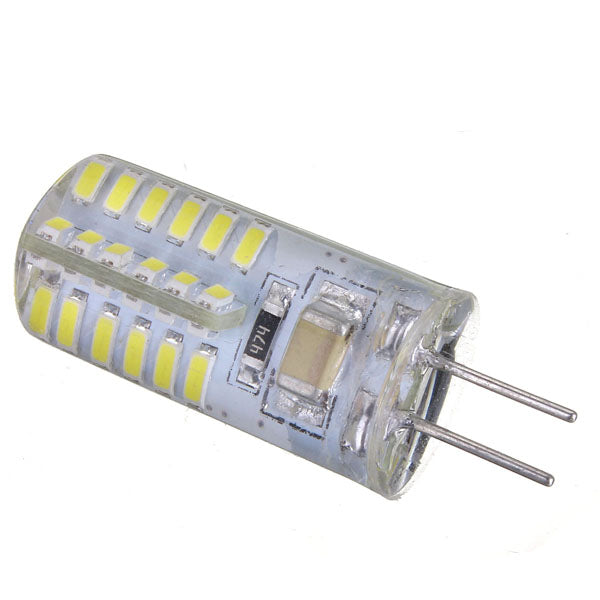 G4 2.6W Warm White/Pure White 48 SMD 3014 LED Light Bulb Lamp 220V