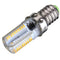 Dimmable E14 3W White/Warm White 3014SMD LED Bulb Silicone 220-240V