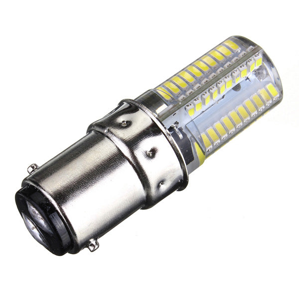 Dimmable BA15D 3W White/Warm White 3014SMD LED Bulb Silicone 220-240V