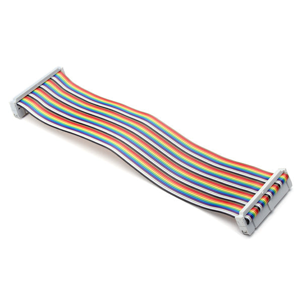 5Pcs GPIO 40P Rainbow Ribbon Cable For Raspberry Pi 2 Model B&B+