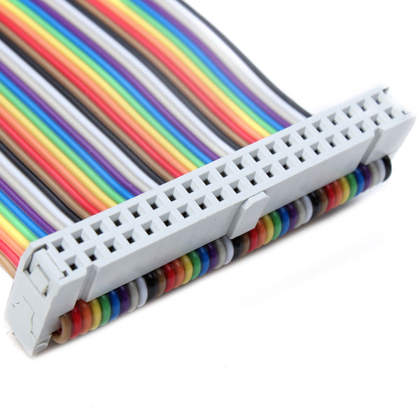 5Pcs GPIO 40P Rainbow Ribbon Cable For Raspberry Pi 2 Model B&B+