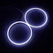 120mm COB Chip SMD Light Angel Eye Halo Ring Lamp Bulb For BMW