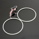 120mm COB Chip SMD Light Angel Eye Halo Ring Lamp Bulb For BMW