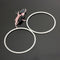 120mm COB Chip SMD Light Angel Eye Halo Ring Lamp Bulb For BMW