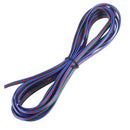 5M 4-Pin LED Extension Wire Connector Cable For 3528 5050 RGB Strip