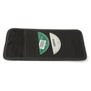 12 Disc Capacity CD Car Sun Visor Storage DVD Holder Black Pocket