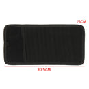 12 Disc Capacity CD Car Sun Visor Storage DVD Holder Black Pocket
