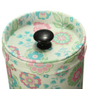 Double Cover Cylinder Tea Boxes Food Storage Caddy Tins Canister
