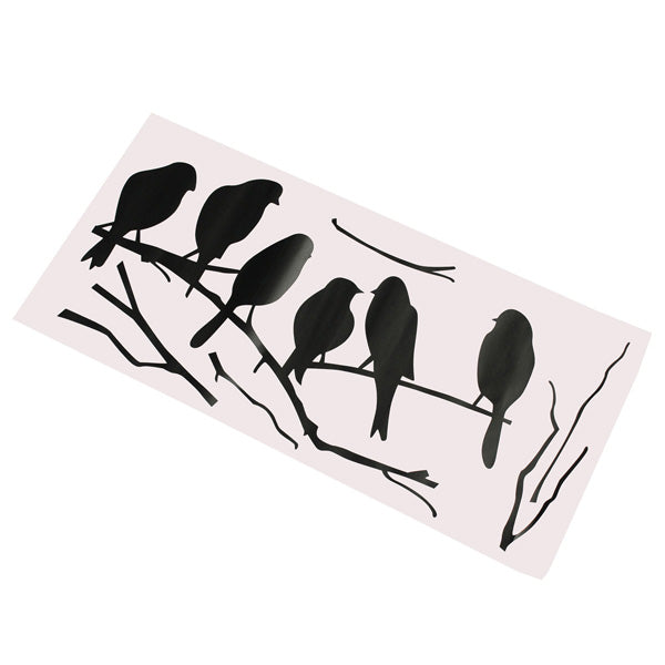 Removable Birds Branch Tree Wall Stickers Home Art Decals DIY Living Room Decor