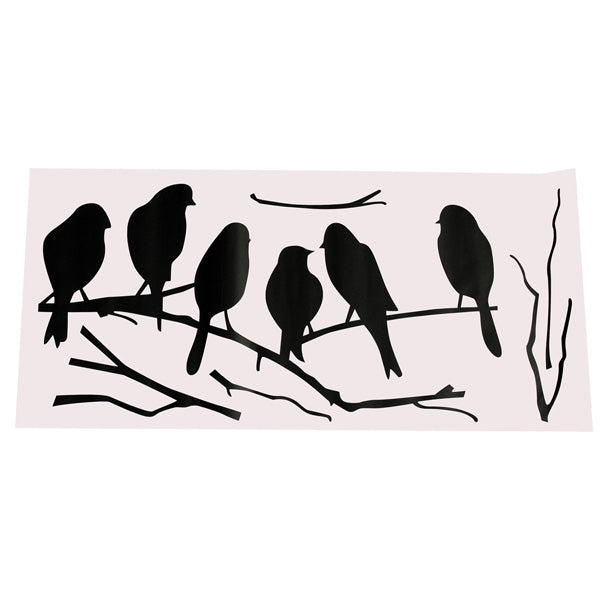 Removable Birds Branch Tree Wall Stickers Home Art Decals DIY Living Room Decor