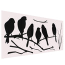 Removable Birds Branch Tree Wall Stickers Home Art Decals DIY Living Room Decor