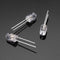 500pcs 20Ma F5 5MM Transparent Ultra Bright White LED Diode