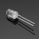 300pcs 20Ma F5 5MM Transparent Ultra Bright White LED Diode