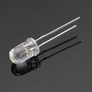 300pcs 20Ma F5 5MM Transparent Ultra Bright White LED Diode