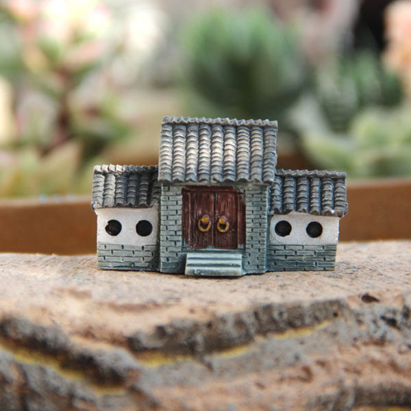 Mini Historic Building Micro Landscape Decorations Garden DIY Decor