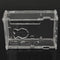 Acrylic Transparent Case For Raspberry Pi B+