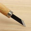 10pcs Wood Carving Chisel Set High Carbon Steel with Wooden Handle