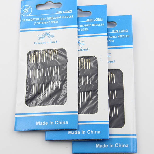 Household Sewing Tool Self-threading Needle For Blind & Old People