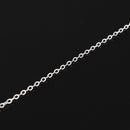 Multi-styles 925 Sterling Silver Link Chain Lobster Clasp Necklace
