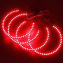 4PCS RGB LED Angel Eyes Halo Ring for BMW E36 E38 E39 E46 M3