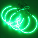 4PCS RGB LED Angel Eyes Halo Ring for BMW E36 E38 E39 E46 M3