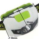 XANES 1200 Lumen R3+2LED 4 Models Super Bright Mini Headlamp Headlight Flashlight Torch Lamp