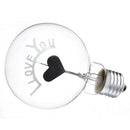 E27 3W Edison Bulbs I Love You Shaped Decorative Light Bulb 220V