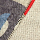 Cotton Linen New York City Pillow Case Sofa Bed Car Seat Pillowcase