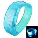 LED Sports Cycling Survival Light Voice Activated Bracelet Wrist Band Blinker