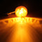 4pcs Universal Motorcycle Turn Signal Light Indicatior Lamp Amber Bulb