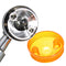 4pcs Universal Motorcycle Turn Signal Light Indicatior Lamp Amber Bulb