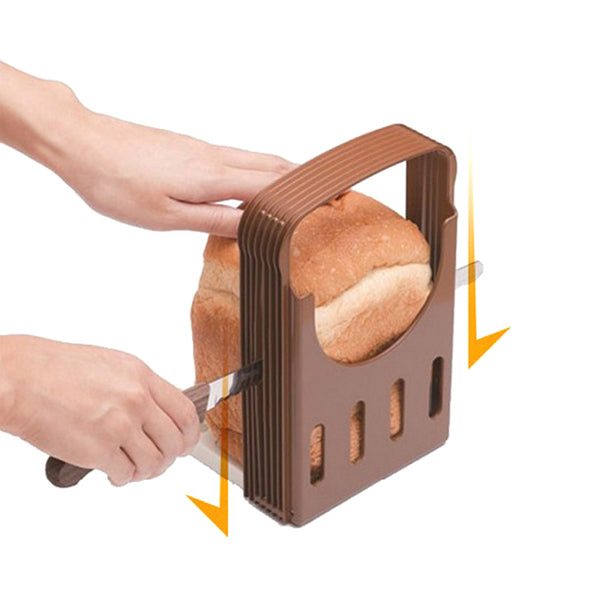 Bread Cut Loaf Toast Slicer Cutter Slicing Guide Kitchen Tool