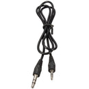 3.5mm to 2.5mm 60cm Stereo Male Headphones Jack Audio AUX Cable