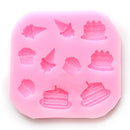 DIY Ice Cream Silicone Fondant Cake Mold Soap Chocolate Mold