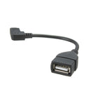 90 Degree Micro USB OTG Cable For Tablet Cell Phone