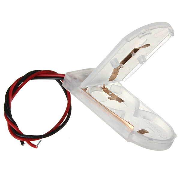 5pcs Button Cell Battery Holder Case 2X CR2032 6V With ON/OFF Switch