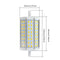 R7S 18W Non-dimmable 118mm 5730 48 SMD LED Light Bulb 85-265V