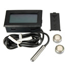 Fish Tank Fridge Incubator Digital Probe Embedded Thermometer
