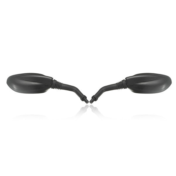 8mm Black Rear View Mirrors For 50cc Bike Scooter Motorcycle ATV