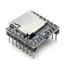 5Pcs Geekcreit DFPlayer Mini MP3 Player Module MP3 Voice Audio Decoder Board For Supporting TF Card U-Disk IO/Serial Port/AD