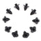 10pcs 8mm Rivets Trim Panel Clips For Suzuki Bumpers Sills 09409073085PK