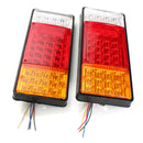 2x 44 LEDs Indicator Tail Light UTE Boat Trailer Truck Waterproof