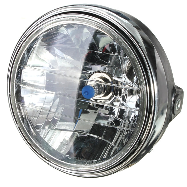 7inch 12V 35W H4 Motorcycle Headlight Bulb Rear Mount Headlamp