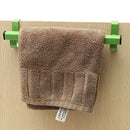 24cm Space Saving Door Drawer Towel Hanger Bathroom Clothes Holder