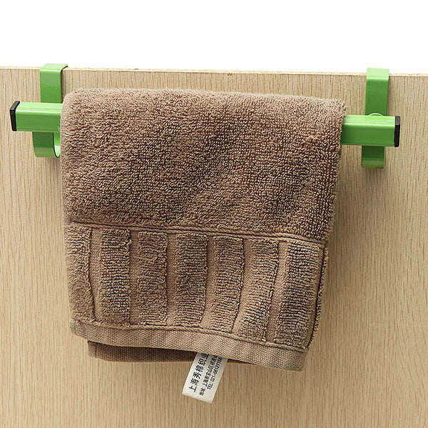 24cm Space Saving Door Drawer Towel Hanger Bathroom Clothes Holder