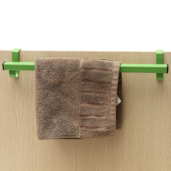 34cm Space Saving Door Drawer Towel Hanger Bathroom Clothes Holder