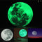 30cm Large Moon Wall Sticker Removable Glow In The Dark Sticker