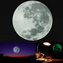 30cm Large Moon Wall Sticker Removable Glow In The Dark Sticker