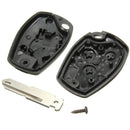 3 Button Remote Key Shell Uncut Blade For RENAULT Clio Megan Modus