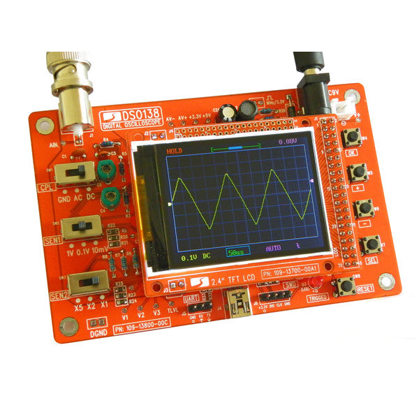 Original JYETech DSO138 DIY Digital Oscilloscope Kit Electronic Learning Kit